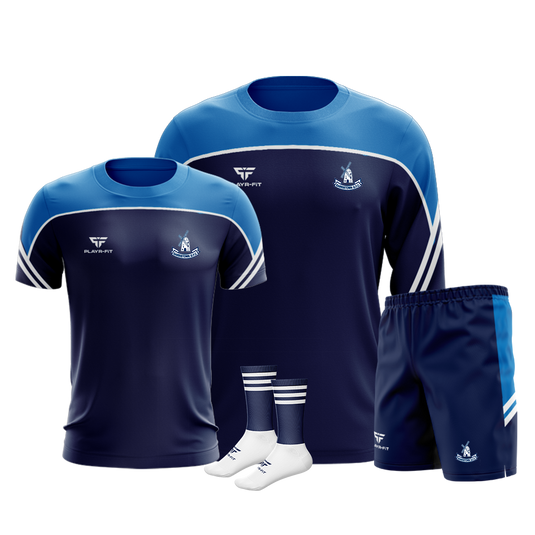 Garristown GFC Momentum Pack (Crewneck Momentum, T-Shirt Momentum, Leisure Shorts Momentum, Mid Socks Momentum) - Adults