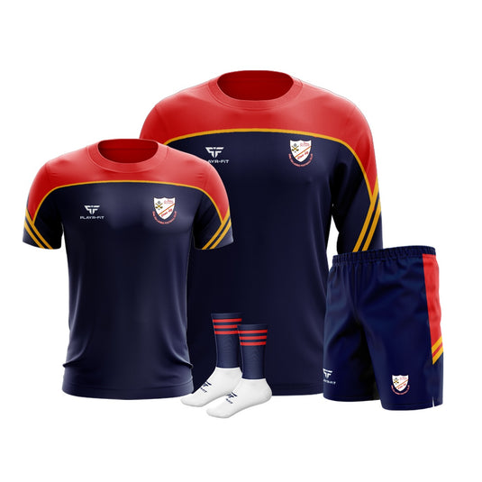 Eire Og Cork Momentum Pack (Crewneck Momentum, T-Shirt Momentum, Leisure Shorts Momentum, Mid Socks Momentum) - Kids