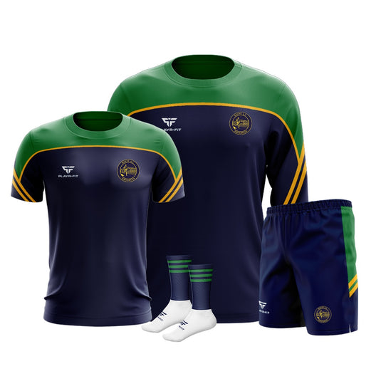 Boyne AC Momentum Pack (Crewneck Momentum, T-Shirt Momentum, Leisure Shorts Momentum, Mid Socks Momentum) - Adults