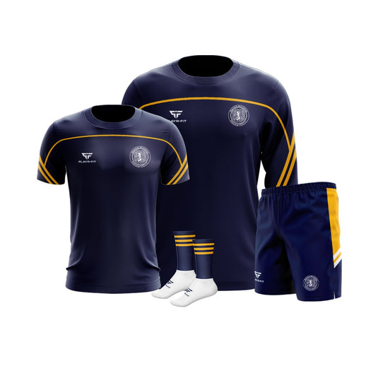 Killeavy United FC Momentum Pack (Crewneck Momentum, T-Shirt Momentum, Leisure Shorts Momentum, Mid Socks Momentum) - Adults