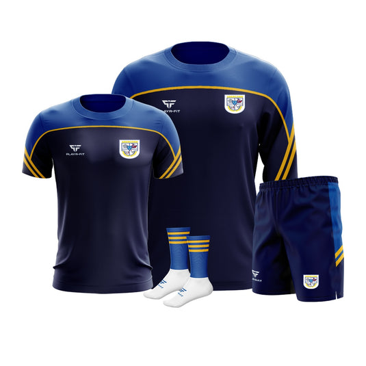 Abercorn PS Momentum Pack (Crewneck Momentum, T-Shirt Momentum, Leisure Shorts Momentum, Mid Socks Momentum) - Kids