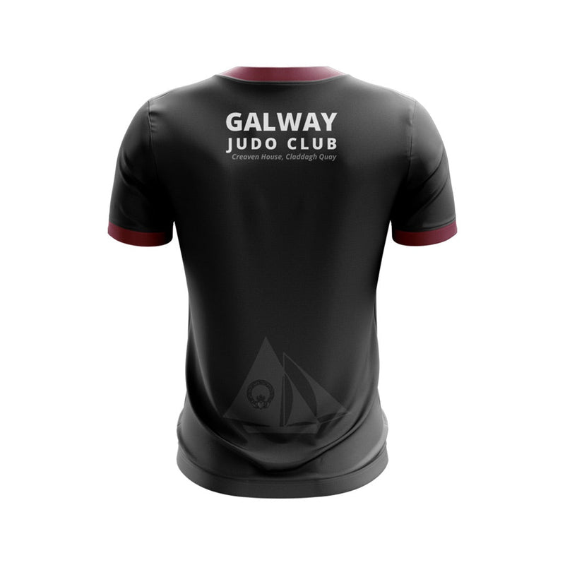Load image into Gallery viewer, Galway Judo Club Jersey B04 (Black/Maroon) Kids
