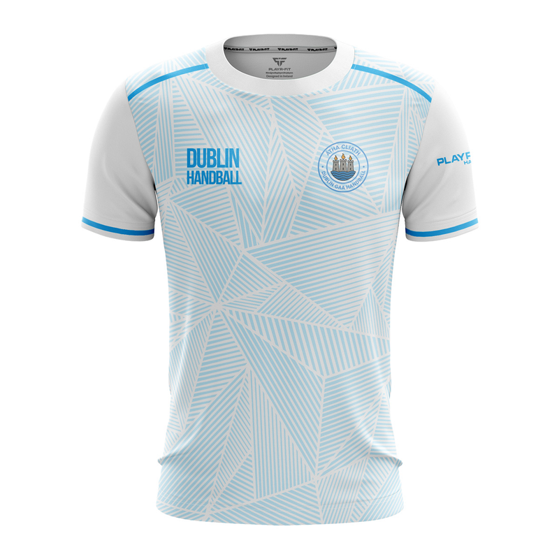Load image into Gallery viewer, Dublin Handball Jersey B35 White - Adults
