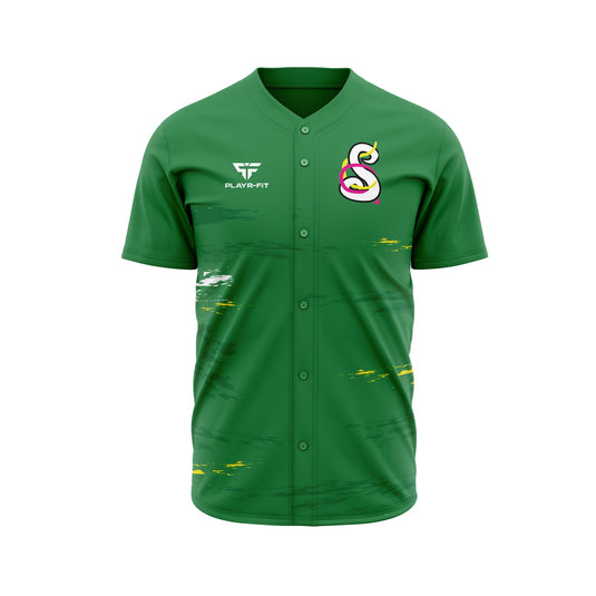Norney Henderson Magee Irish Dancing Sublimated Baseball Shirt (with buttons) - Adults