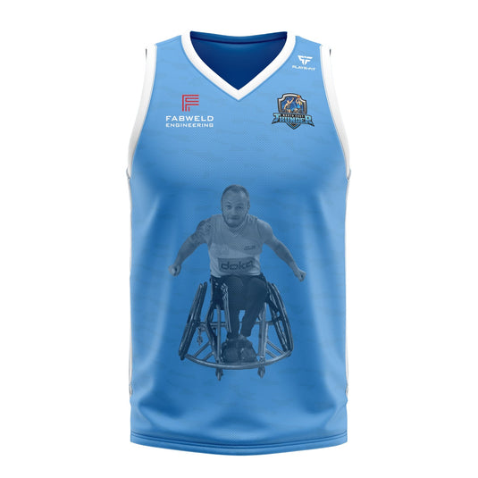 North East Thunder Basketball Vest 03- Adults