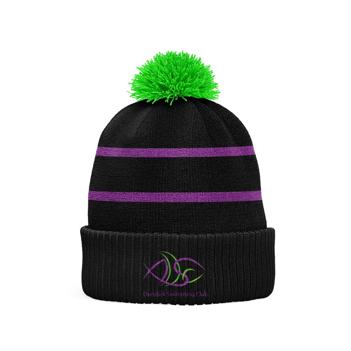 Aura Swimming Club Dundalk Bobble Hat - Kids - Age 8 and Under