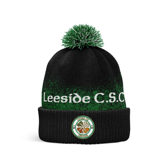 Leeside CSC Bobble Hat (Black) - Adults