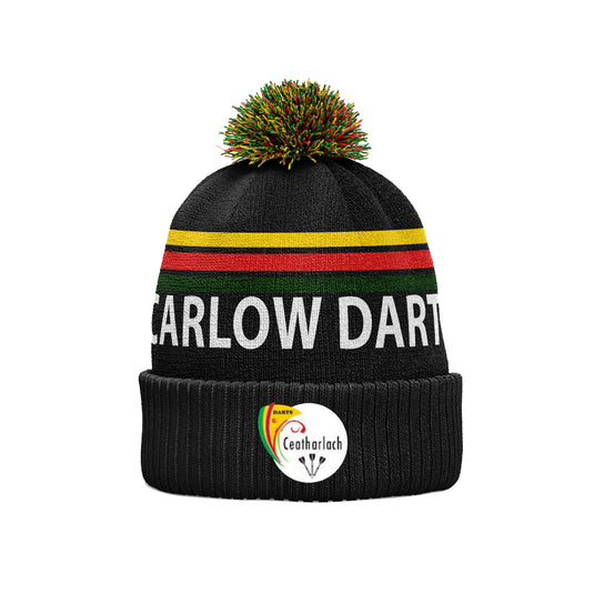 Carlow Darts Bobble Hat (Adult Team) - Kids - Age 8 and Under