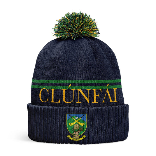 Clonee Wexford LGFA Bobble Hat - Kids - Age 8 and Under