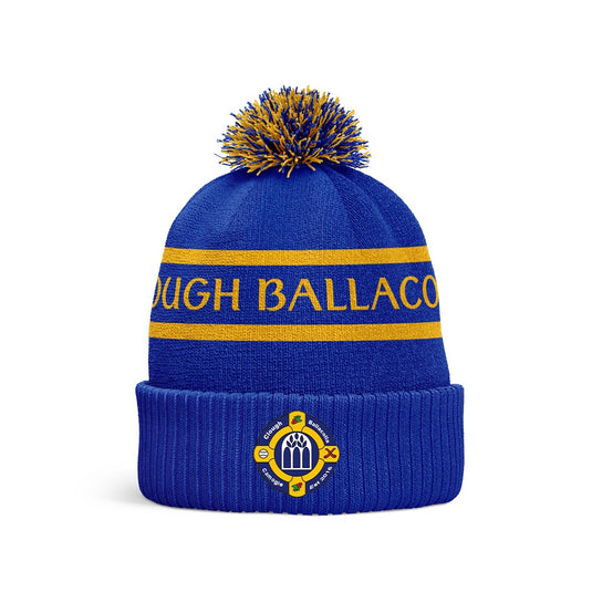 Clough Ballacolla Camogie Bobble Hat - Kids - Age 8 and Under