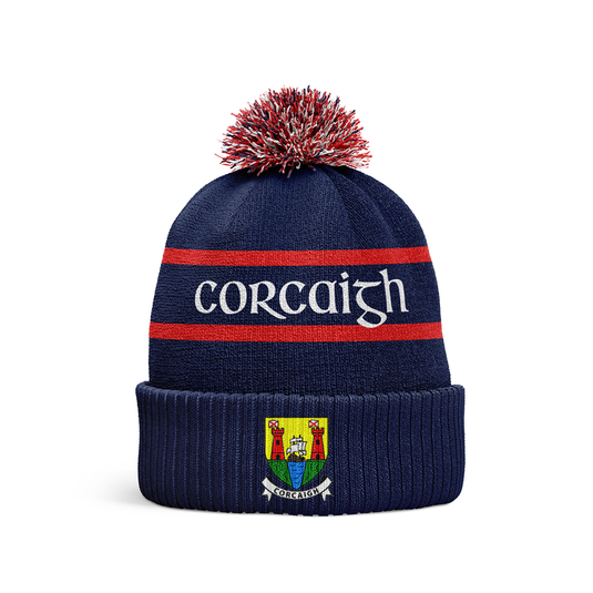 Cork LGFA Bobble Hat - Kids - Age 8 and Under