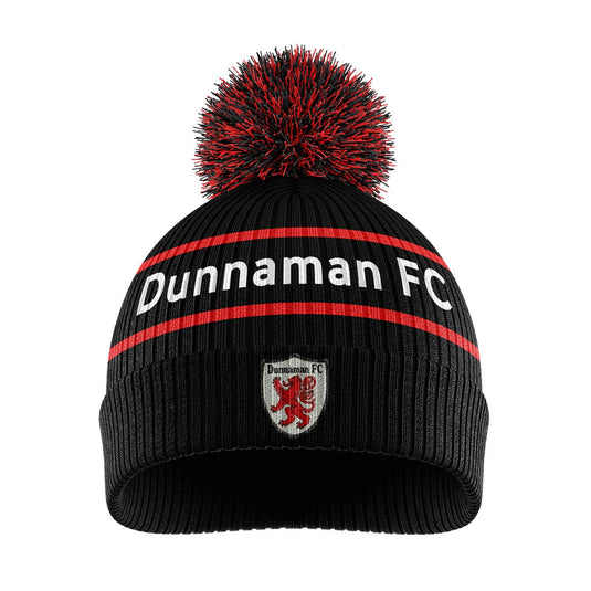Dunnaman FC Bobble Hat - Adults