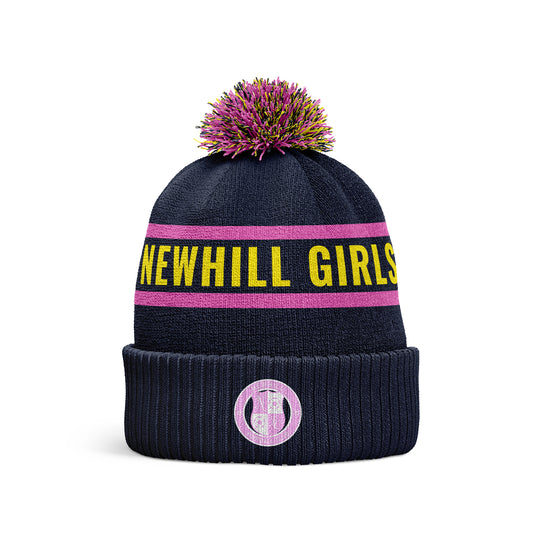 Newhill Girls Academy Bobble Hat - Adults