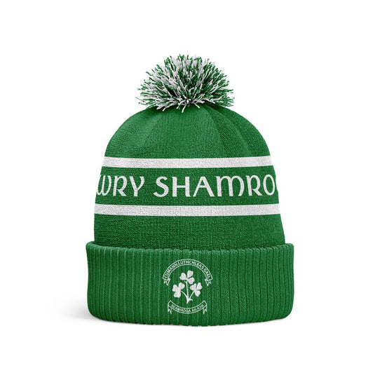 Newry Shamrocks GAC Bobble Hat - Kids - Age 8 and Under