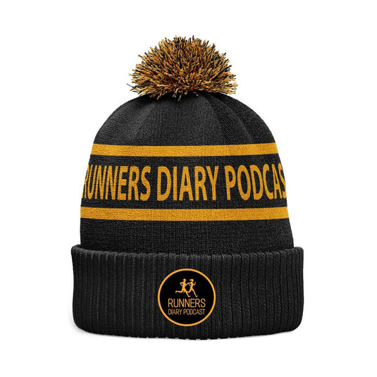 Runners Diary Podcast Bobble Hat - Adults