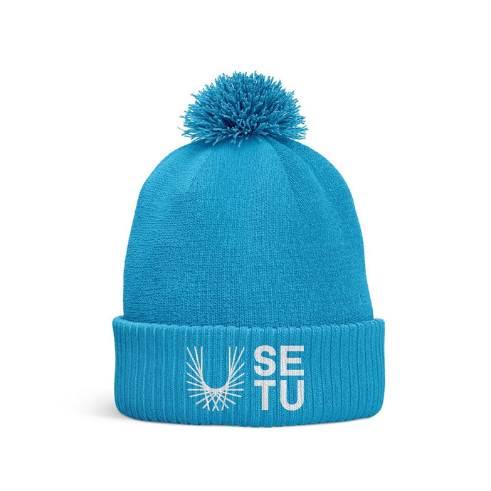 SETU BSCBM Football Bobble Hat (Blue) - Adults