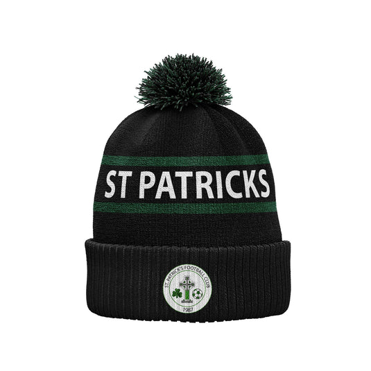 St Patricks FC Belfast Bobble Hat - Kids - Age 8 and Under