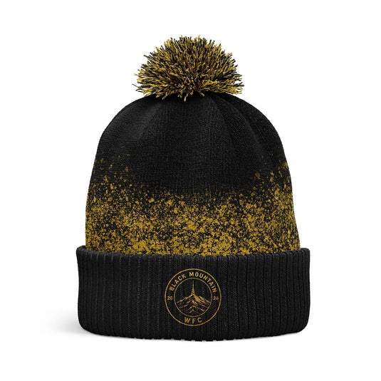 Black Mountain FC Bobble Hat - Kids - Age 8 and Under