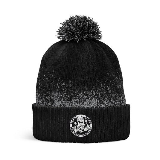 Lough Neagh Monster Dunkers Bobble Hat (Black) - Adults