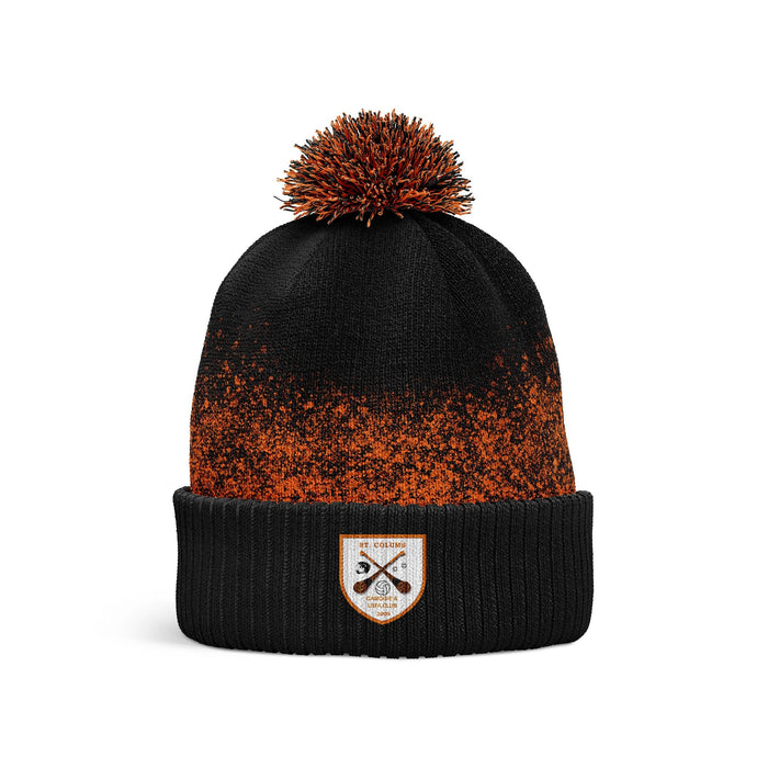 St Colums Camogie & Ladies Football Bobble Hat - Kids - Age 8 and Under