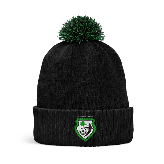 St James Swifts FC Ladies Bobble Hat - Adults