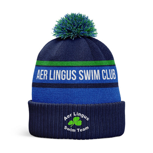 Aer Lingus Swim Club Bobble Hat - Kids - Age 8 and Under