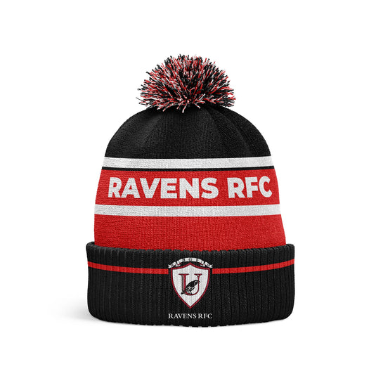 BGF Ravens RFC Bobble Hat - Kids - Age 8 and Under