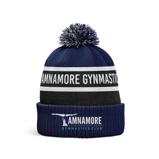 Tamnamore Gymnastics Bobble Hat - Kids - Age 8 and Under