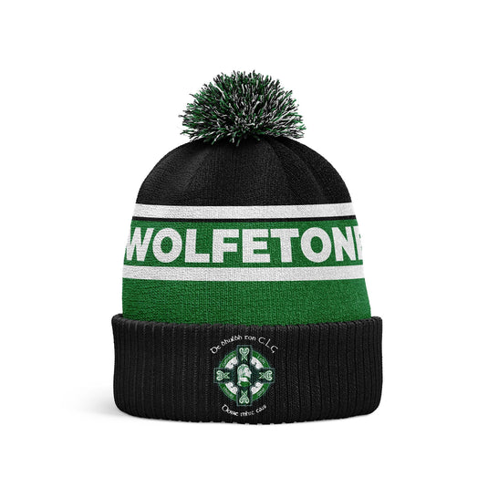 Wolfe Tone GAC Derrymacash Bobble Hat - Kids - Age 8 and Under