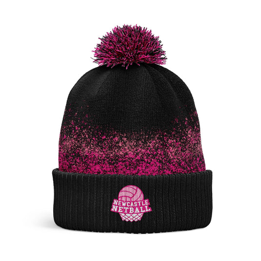Newcastle Netball Bobble Hat - Kids - Age 8 and Under