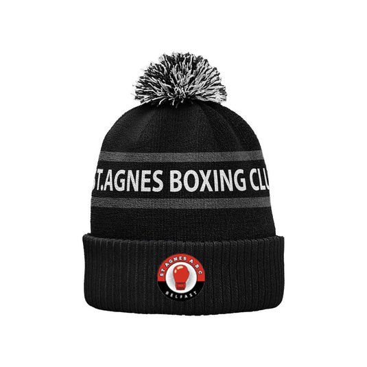 St Agnes Boxing Club Belfast Bobble Hat - Kids - Age 8 and Under