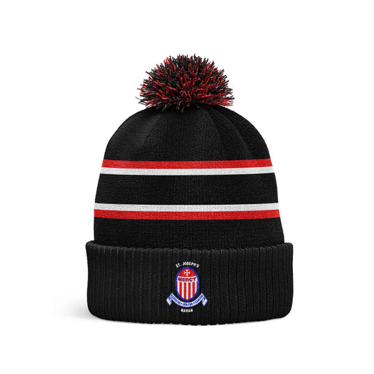 St Josephs Mercy Navan Bobble Hat Black - Kids - Age 8 and Under