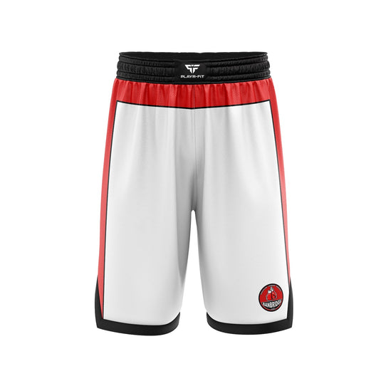 Banbridge ABC Boxing Shorts (White) - Adults