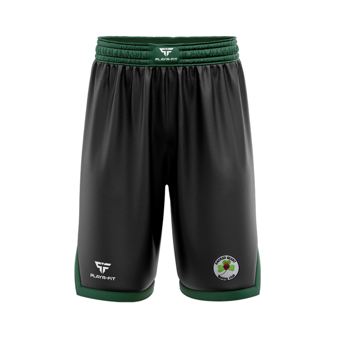 Sacred Heart Boxing Club Boxing Shorts Black - Kids