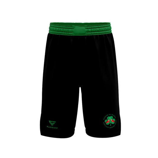 Mourne All Blacks ABC Boxing Shorts Black - Kids
