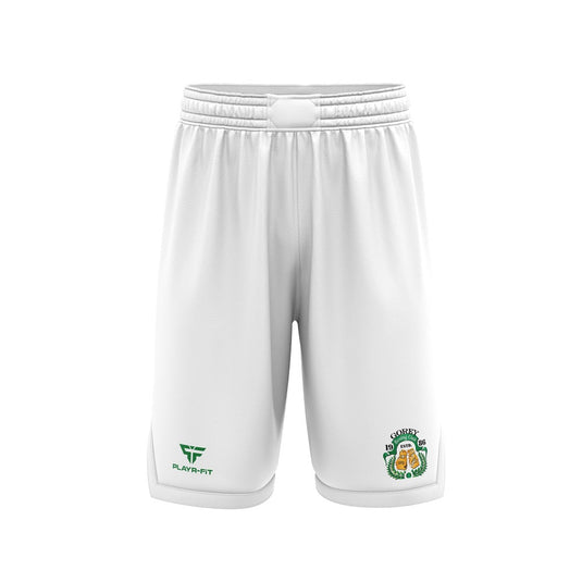 Gorey Boxing Club Boxing Shorts (White) - Kids