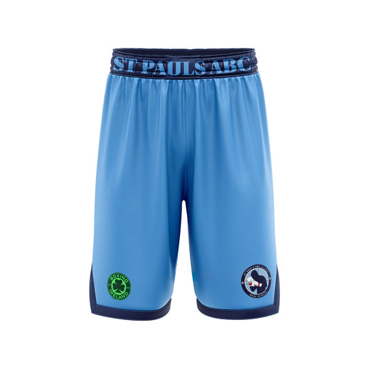 St Pauls ABC Belfast Boxing Shorts (Sky) - Adults