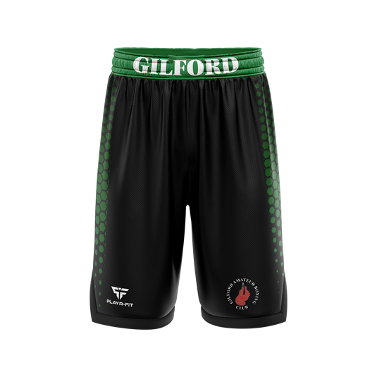 Gilford Boxing Club Sublimated Boxing Shorts - Adults