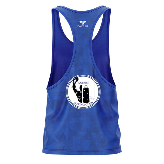 Antrim Boxing Club Vest (Blue) - Kids