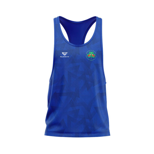Mourne All Blacks ABC Boxing Vest Blue - Adults