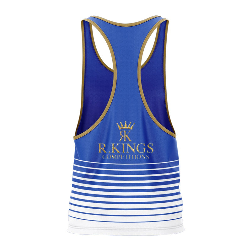 Load image into Gallery viewer, Craigmore ABC Boxing Vest (Blue/Gold) - Kids
