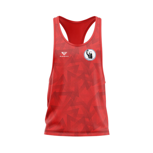 Antrim Boxing Club Vest (Red) - Adults
