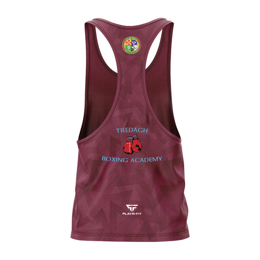 Tredagh Boxing Club Boxing Vest (Maroon) - Kids