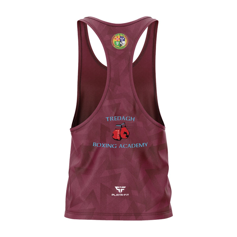 Load image into Gallery viewer, Tredagh Boxing Club Boxing Vest (Maroon) - Adults
