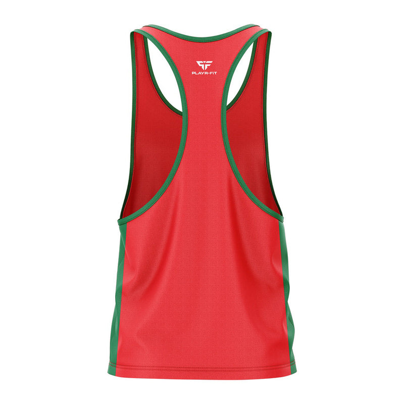Load image into Gallery viewer, St Malachys ABC Boxing Vest (Red) - Adults
