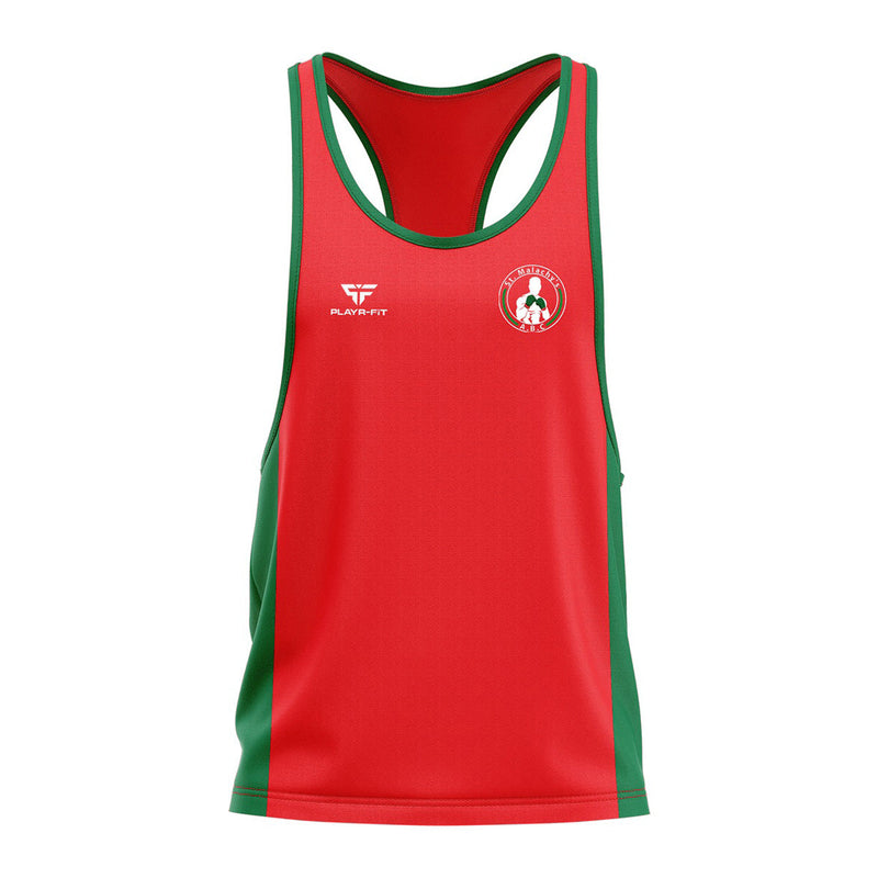 Load image into Gallery viewer, St Malachys ABC Boxing Vest (Red) - Adults

