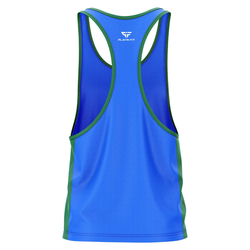 Load image into Gallery viewer, St Malachys ABC Boxing Vest (Blue) - Adults
