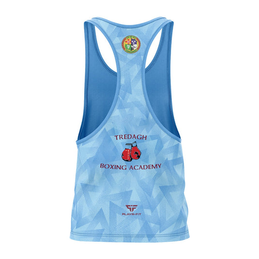Tredagh Boxing Club Boxing Vest (Sky) - Kids