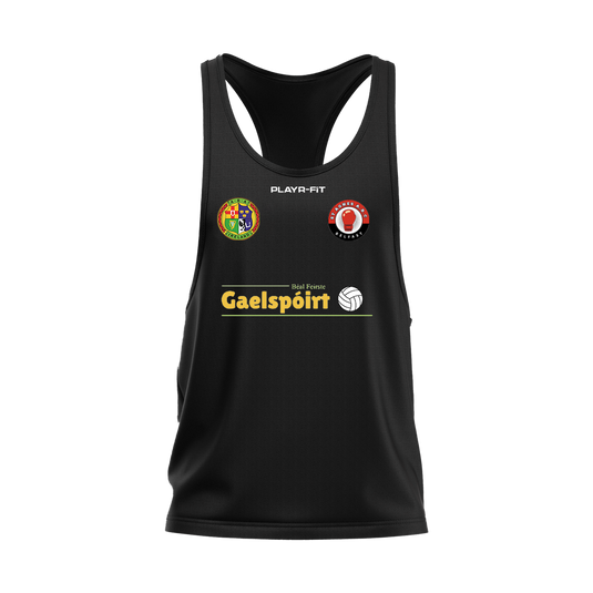 St Agnes Boxing Club Belfast Boxing Vest (Black) Gaelspoirt - Adults