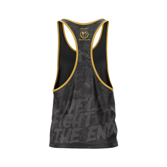 Golden Gloves Kilkeel Boxing Club Boxing Vest Graffiti - Adults